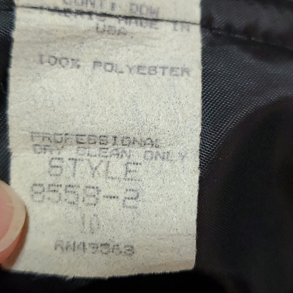 Victor costa, Neiman Marcus black ball gown, 10 - Picture 8 of 15